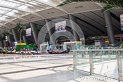 Railway station - departure hall