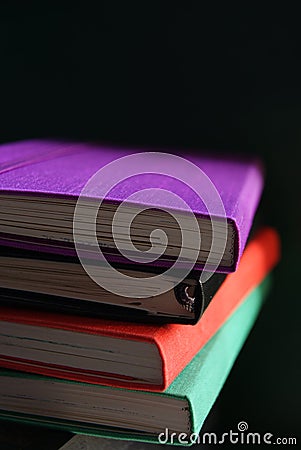 Rainbow Notebook Stack