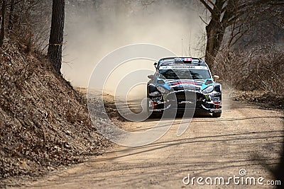 Rally America, Ken Block driving his Ford