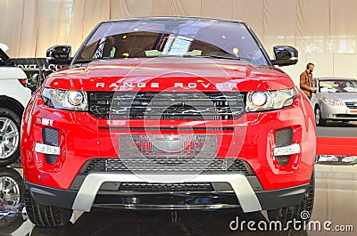 Range Rover Evoque - front view - SIAB 2011