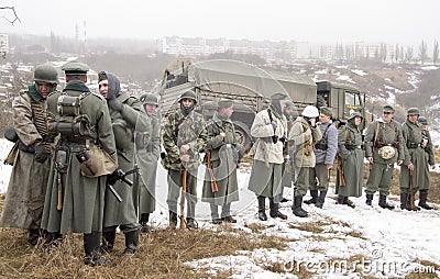 Rank German fascist soldiers