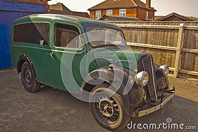 A Rare Find, Old Morris Delivery Van.