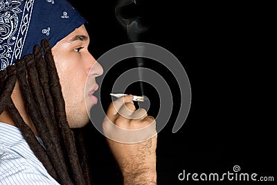 Rastafarian Smoking
