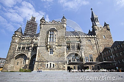 Rathaus in Aachen, Germany