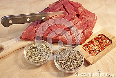 Raw Beef Pepper Steak, XXXL