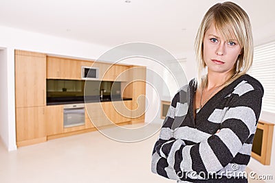 Real Estate Agent on Real Estate Agent Showing Luxury Flat Stock Photography   Image