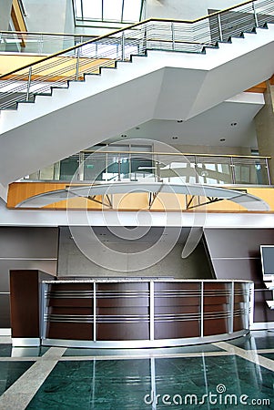 Reception and lobby