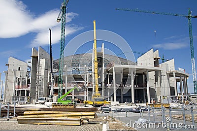 Reconstruccion of indoor sports arena