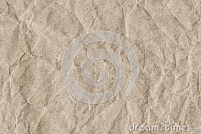 Recycle Striped Brown Kraft Paper Grunge Texture - Detail