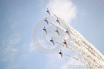 Red Arrows Plane