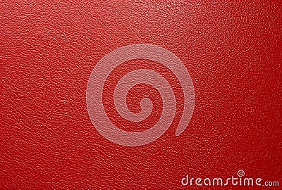 Red artificial leather texture