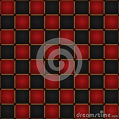 Red Black Chess Stock Illustration - Image: 63519985