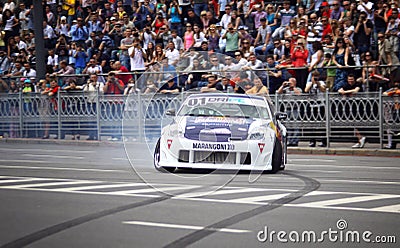 Red Bull Champions Parade on the streets of Kyiv