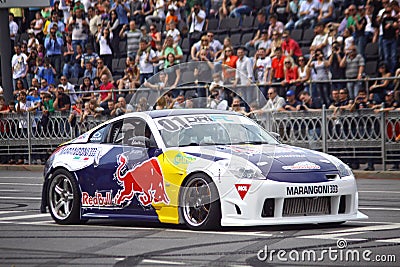 Red Bull Champions Parade on the streets of Kyiv