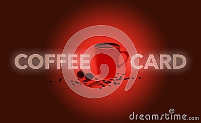 Red Coffee Card