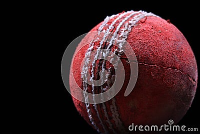 Red cricket ball
