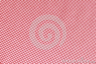 Red Gingham Background