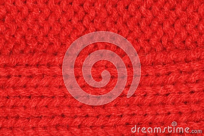 Red Knitted texture, wool, crafts