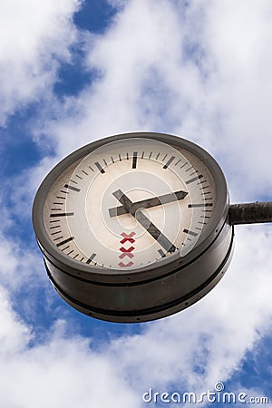 The red light district clock.