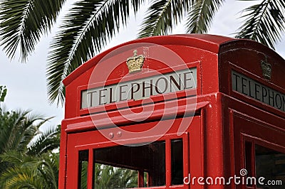 Red London Telephone box