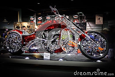 Red Motorcycle - Chicago Motorcycle Show