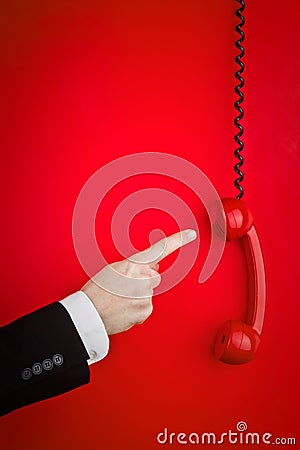 Red phone off the hook