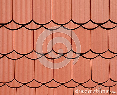 Red roof texture