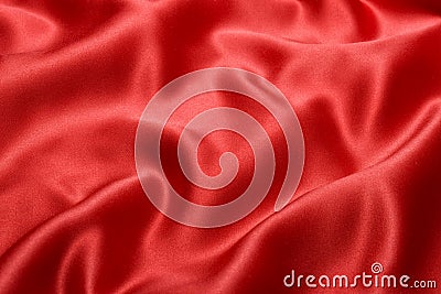 Red Satin Fabric