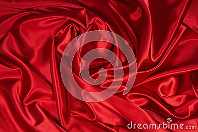 Red Satin/Silk Fabric 3