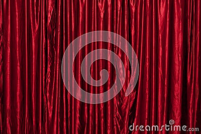 Red stage curtain texture