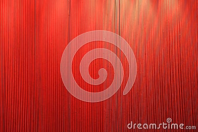 Red string curtain background