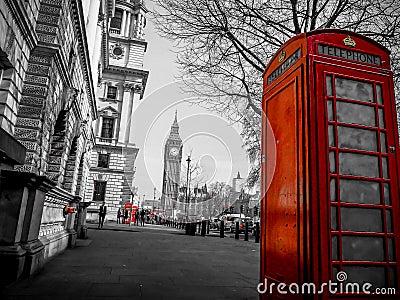 Red Telephone Booth, London