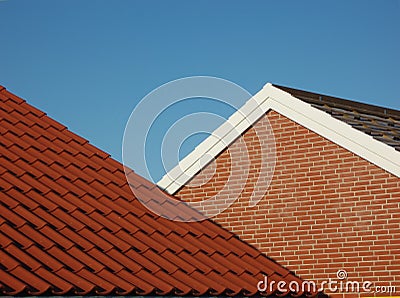 Red tile roof