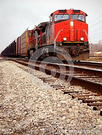 Red Train Engines