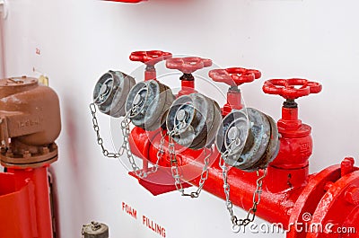 Red valves