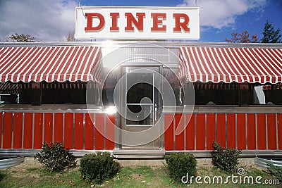 Red Vintage Diner