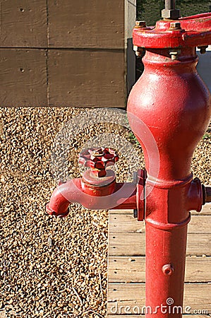 Red Water Spigot