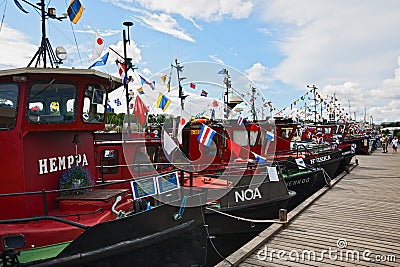 Regatta old motor ship