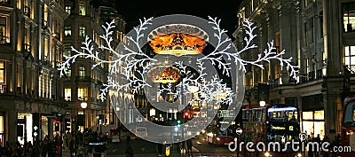 2013, Regent Street with Christmas Decoration