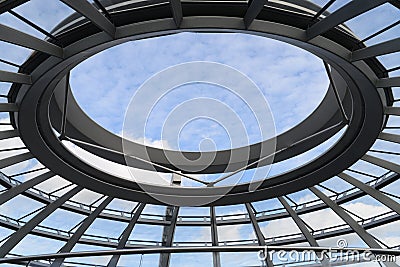 Reichstag dome in berlin