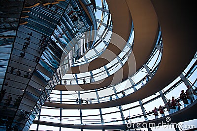 Reichstag dome interior