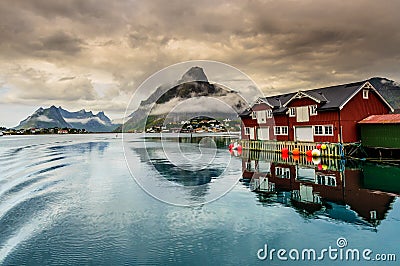 Reine fishing village