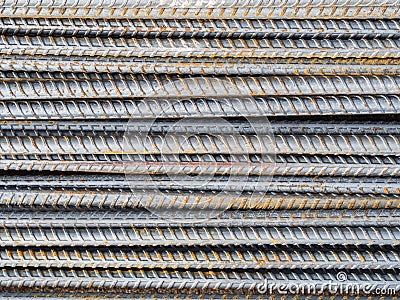 Reinforce steel rod texture