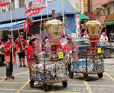 Religious Procession in Taiwan