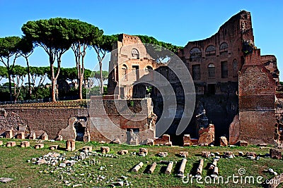Remains of ancient Rome