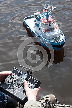 Remote control Emergency tow vessel