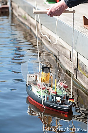 Remote control Model ship