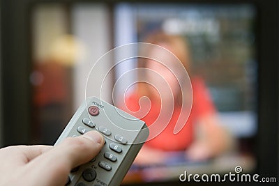 Remote control with TV