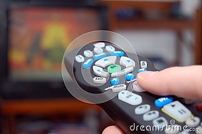 Remote control and TV