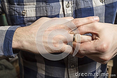 What hand wedding ring catholic